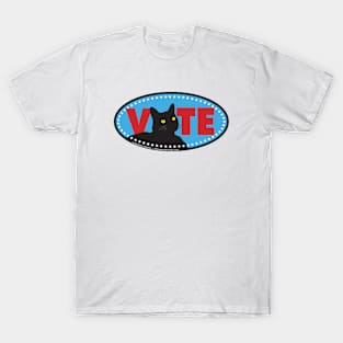 "Vote" Cat T-Shirt